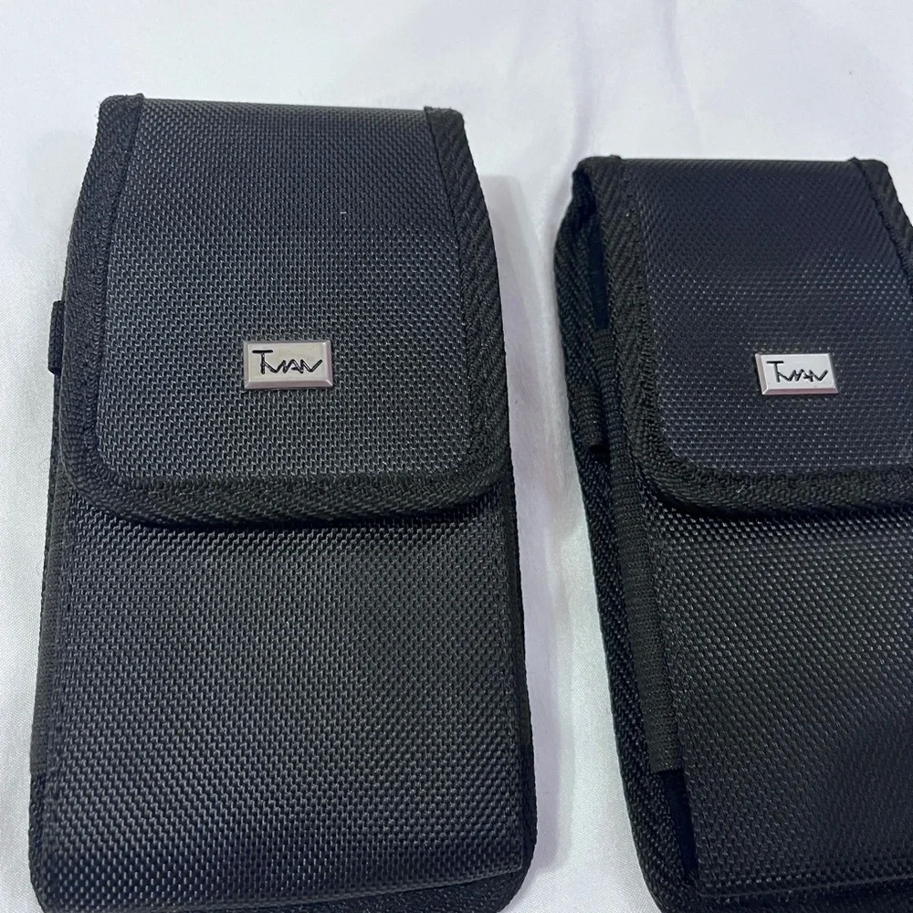 Black Cell Phone Holster with Clip 2